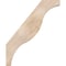 Ekena Millwork 5 1/2"W x 28"D x 34"H Funston Smooth Knee Brace, Douglas Fir BRC06X28X34FST00SDF - alternate 4